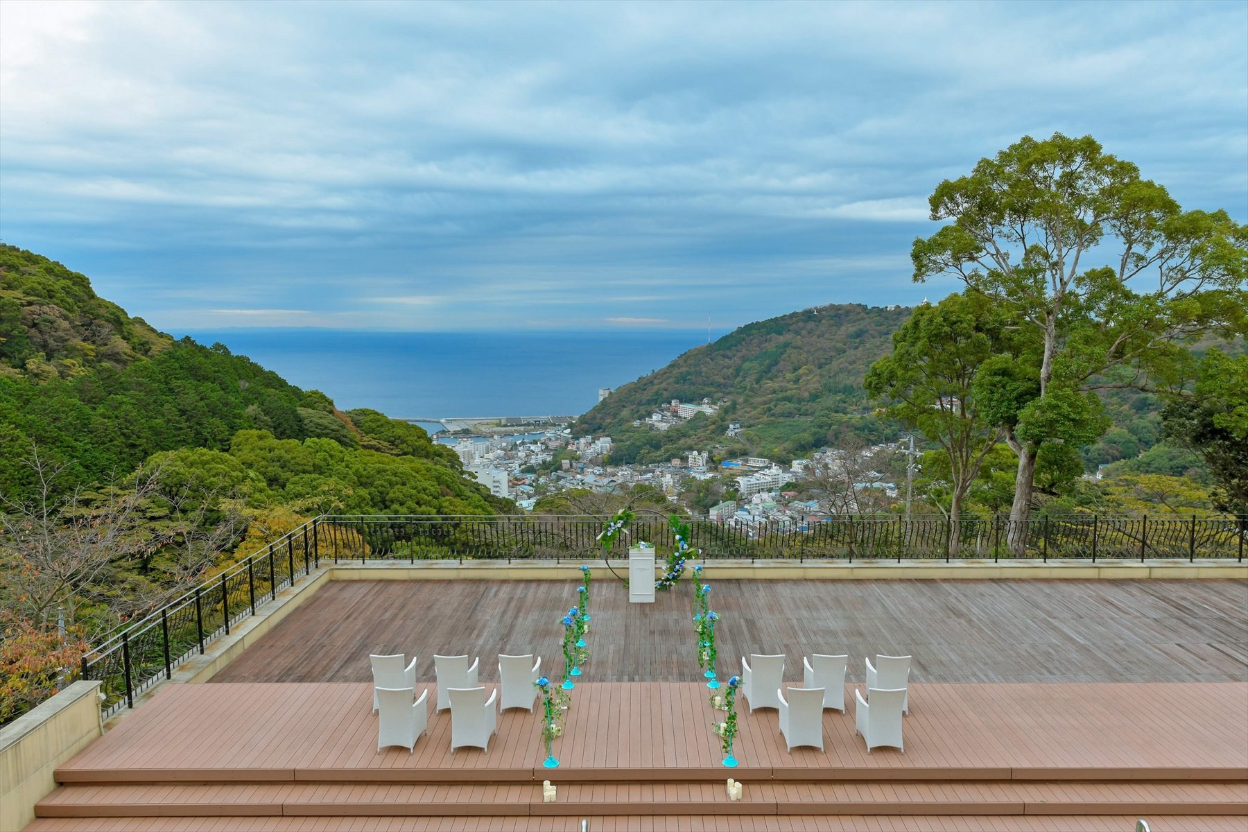 熱海結婚式場全景　静岡結婚式会場　熱海スパ＆リゾート