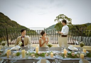 熱海結婚式　熱海披露宴　熱海ウェディングパーティー2部制